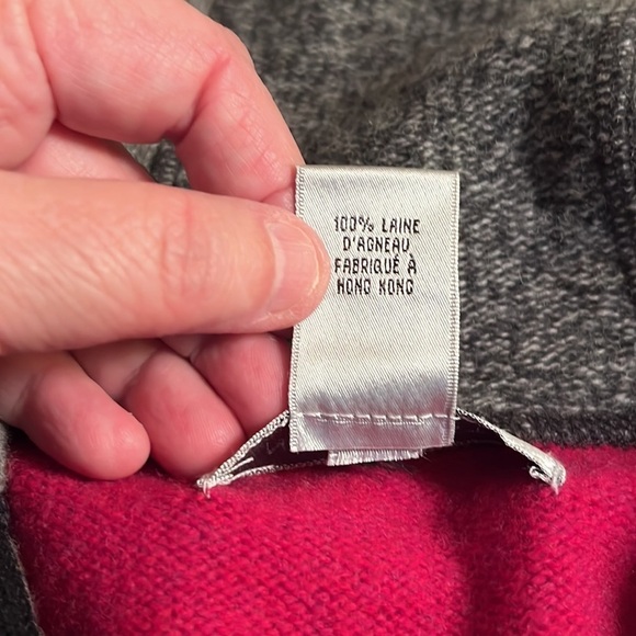 Nine West 100% Lambswool Cardigan Sweater - Picture 8 of 9